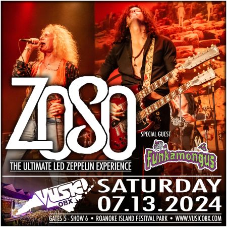 VusicOBX, ZOSO The Ultimate Led Zeppelin Experience with Funkamungus