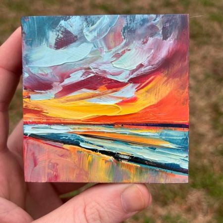Ocracoke Alive, Oil Painting with Justin Leitner