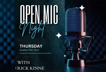 Avalon Pier, Open Mic Night with Rick Kinne