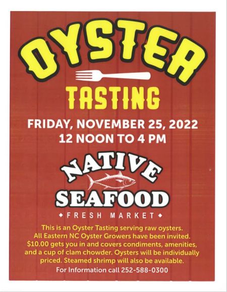 Visit Ocracoke, Native Seafood Oyster Tasting