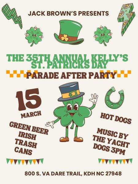 Jack Brown's Beer & Burger Joint, Parade After Party