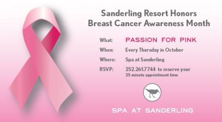 Sanderling Resort, Passion for Pink