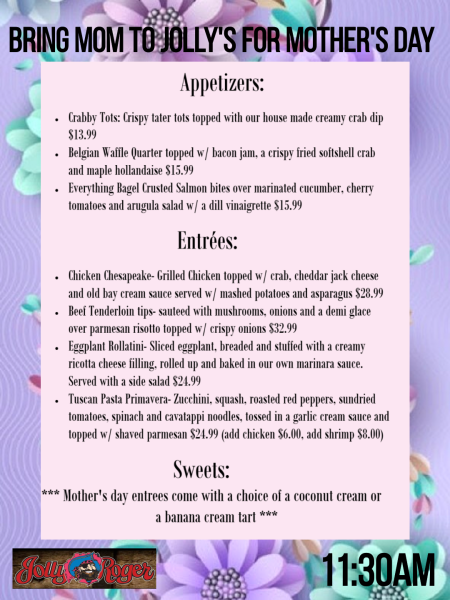 Jolly Roger Restaurant, Mother's Day Celebration