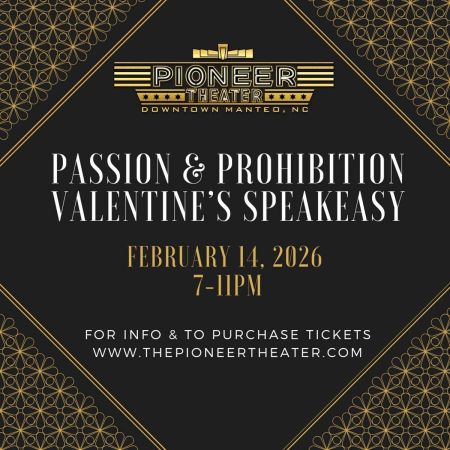 The Pioneer Theater, Passion & Prohibition Valentine's Speakeasy