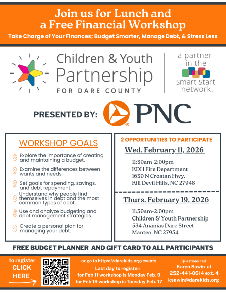 Children and Youth Partnership, Financial Workshop