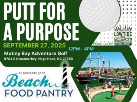 Beach Food Pantry, Putt for a Purpose