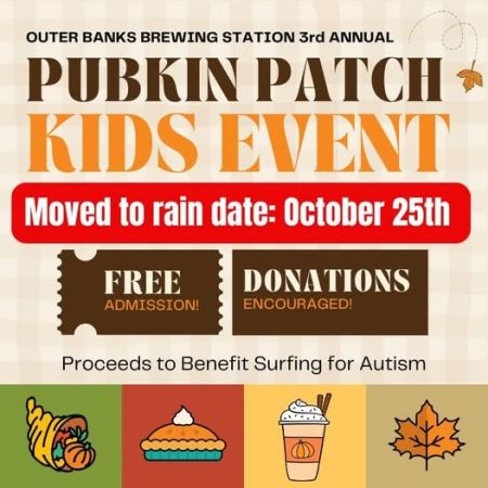 Outer Banks Brewing Station, Pubkin Patch Kid's Event