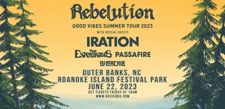 VusicOBX, Rebelution w/ Iration, The Expendables, Passafire & DJ Mackle