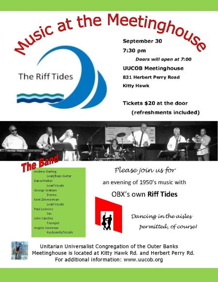 OBX Events, Music at the Meetinghouse