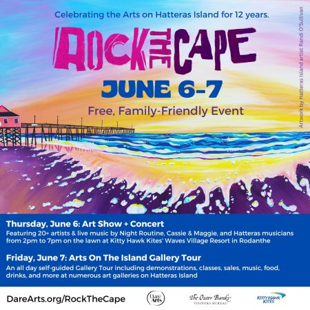 Dare County Arts Council, 12th Annual Rock the Cape Festival