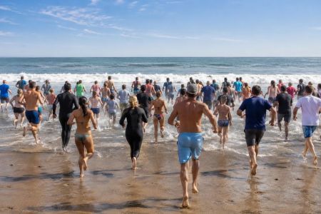 Hatteras Island Events, Buxton Polar Plunge