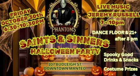 Halloween Island, Saints & Sinners Halloween Party with Jeremy Russell