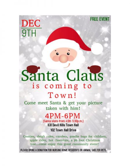 OBX Events, Santa Claus is coming to town!