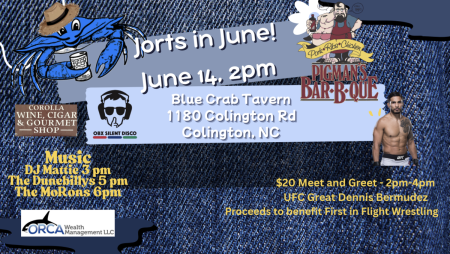 Blue Crab Tavern, Jorts in June