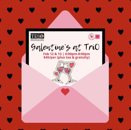 TRiO Restaurant & Market, Galentine's Day Wine Tasting