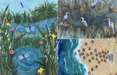 Unitarian Universalist Congregation of the Outer Banks, Art Exhibit Opening for Doreen Farah Nadolny