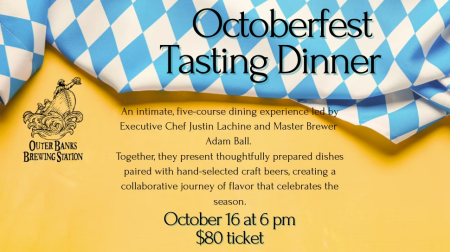 Outer Banks Brewing Station, Tasting Dinner Series: Oktoberfest