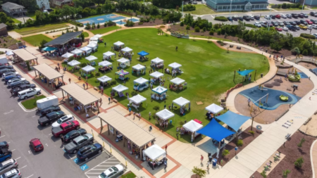 Dowdy Park, Americana Farmer's Market