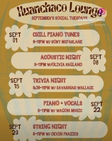Huanchaco Lounge, String Night w/ Devin Frazier