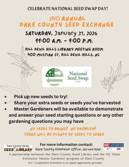 Dare County Library, Annual Seed Swap