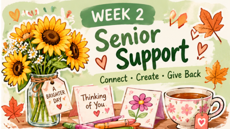 Yanna's Field Trips Co., October Gives Back: Senior Support Week