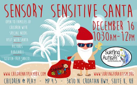 Surfing for Autism, Sensory Sensitive Santa