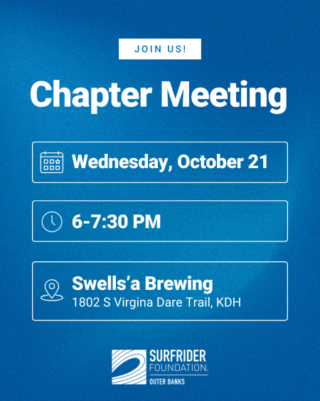 Surfrider Foundation Outer Banks, Surfrider OBX Chapter Meeting & Social