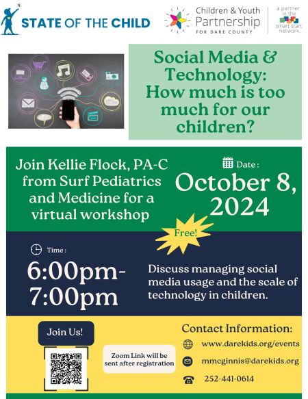 Children and Youth Partnership, Social Media & Technology: How much is too much for our children?