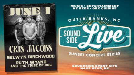 Soundside Live, Cris Jacobs, Selwyn Birchwood & Ruth Wyand and the Band of One