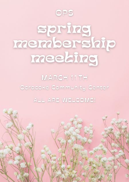 Ocracoke Preservation Society, OPS Spring Meeting