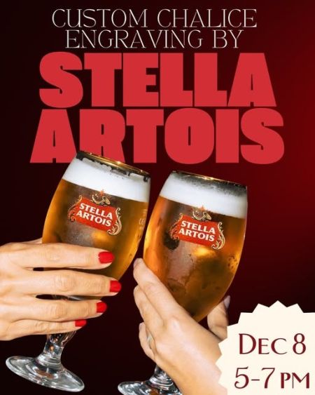 TRiO Restaurant & Market, Stella Engraving