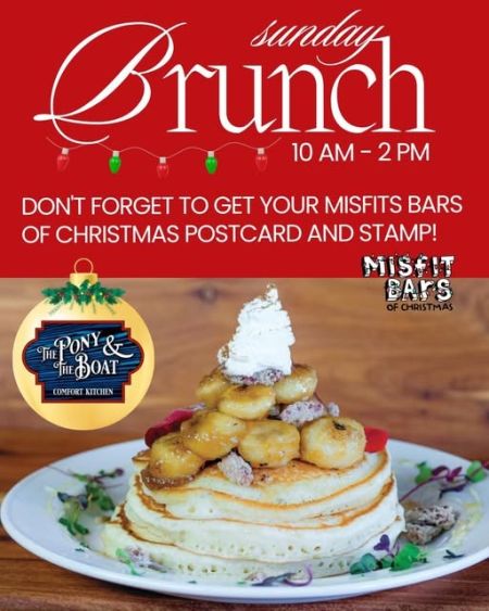 Misfit Bars of Christmas Crawl, Sunday "Misfits" Brunch at The Pony and the Boat
