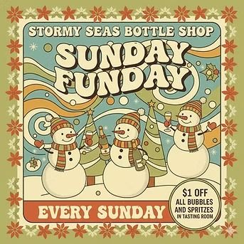 Misfit Bars of Christmas Crawl, Sunday Funday at Stormy Seas Bottle Shop
