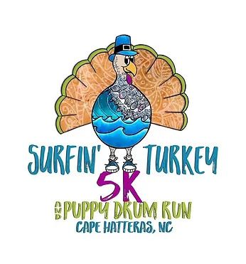 OBX Events, Annual Surfin’ Turkey 5K & Puppy Drum Fun Run