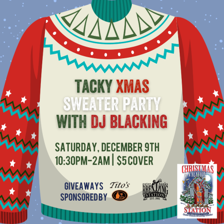Outer Banks Brewing Station, Tacky Xmas Sweater Party