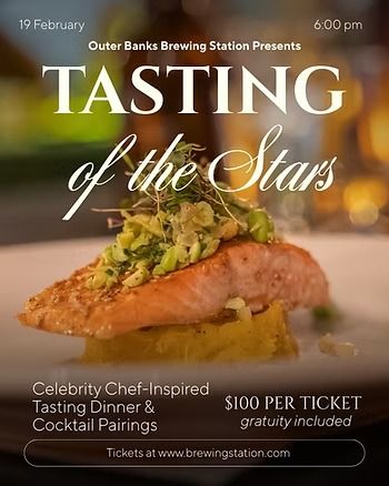 Outer Banks Brewing Station, Tasting of the Stars