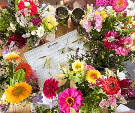 Buffalo City Distillery, Flower Arranging Class