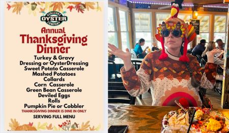 Visit Ocracoke, Annual Thanksgiving Dinner @ Ocracoke Oyster Company