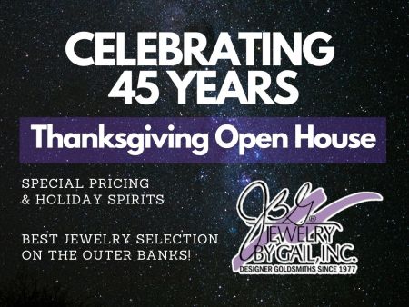 Jewelry By Gail, Anniversary Thanksgiving Sale & Open House