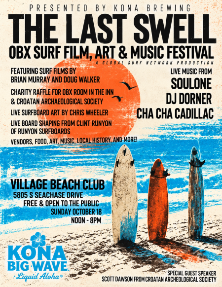 Village Beach Club, The Last Swell — OBX Surf Film, Art & Music Festival