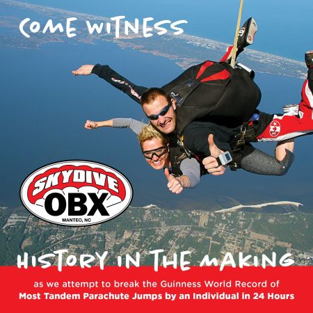 OBX Events, Chutes for Shelter – A World Record Attempt and Fundraiser