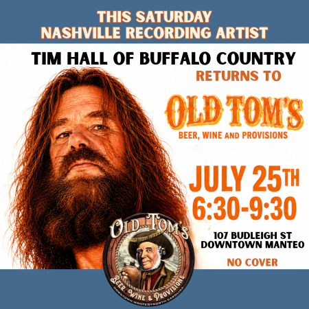 Old Tom's Beer, Wine & Provisions, Live Music by Tim Hall of Buffalo Country