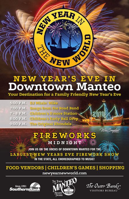 Town of Manteo, New Year in the New World