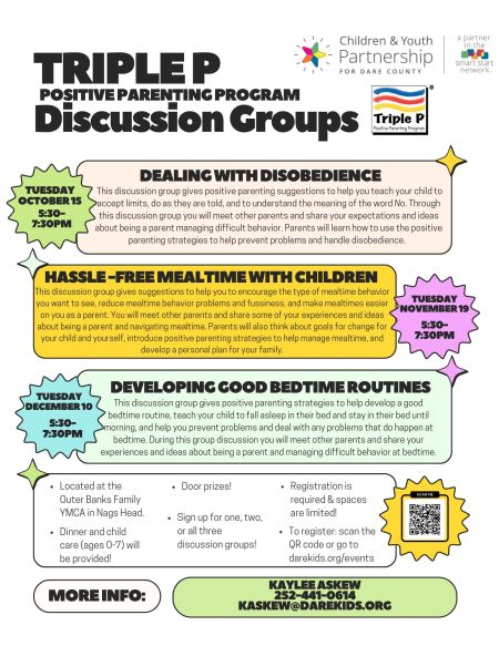 Children and Youth Partnership, Triple P Discussion Group: Developing Good Bedtime Routines