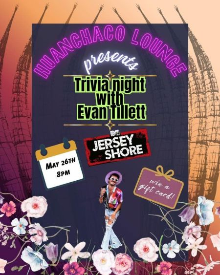 Huanchaco Lounge, Trivia Night Hosted by Evan Tillet