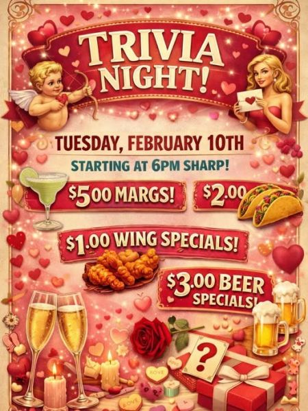 Oceanas Bistro, Trivia Night