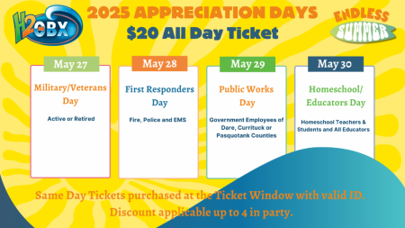 H2OBX Waterpark, Public Works Appreciation Day