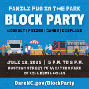 OBX Events, 2nd Annual Family Fun in the Park Block Party