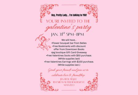 OBX Events, Galentine's Party!