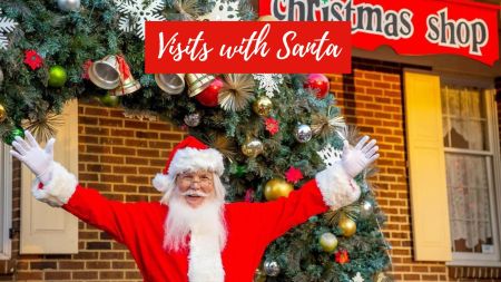 The Christmas Shop & General Store, Visits With Santa